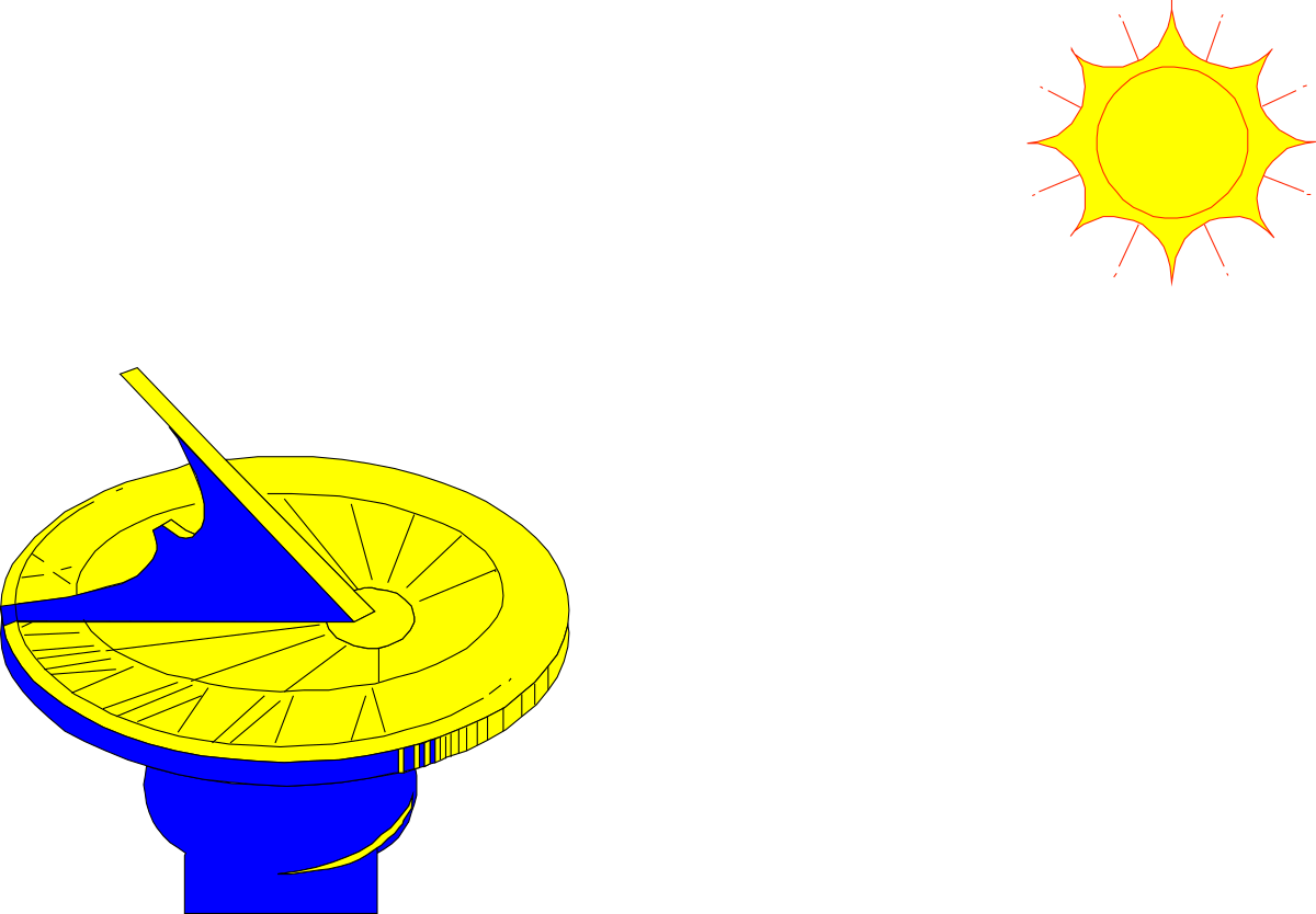 Sun and Blue Cup Clipart - Vibrant Designs for Creative Projects