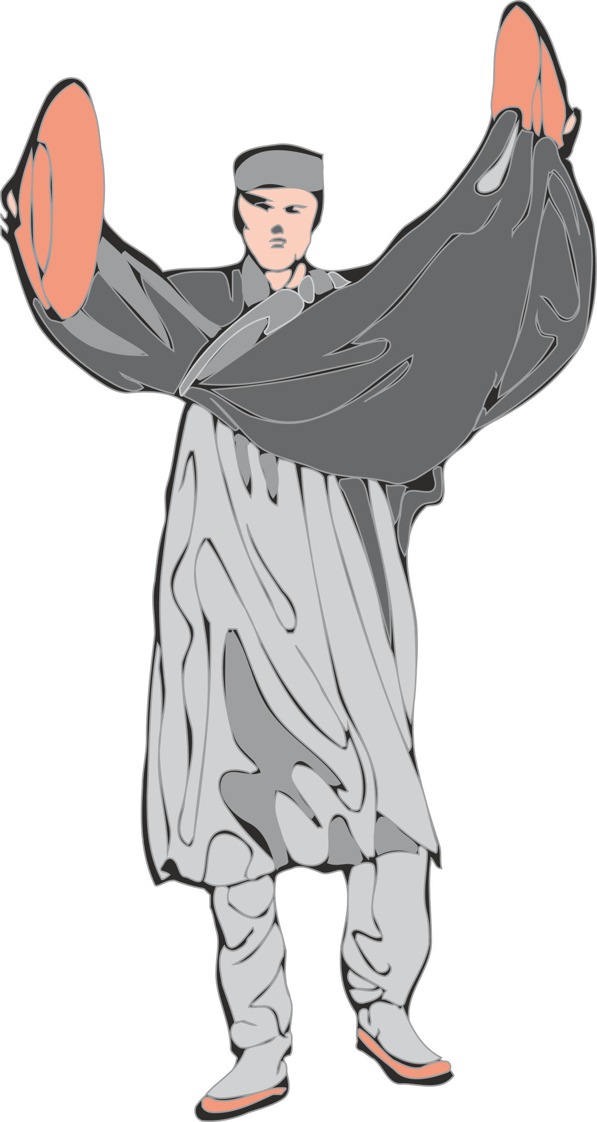 a man in a gray suit and hat with a baseball bat clip art png transparent Man in Gray Suit and Hat Holding Baseball Bat Clipart