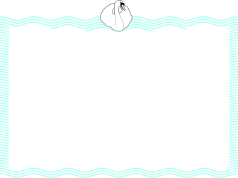 Sail Boat Floating in the Ocean - Elegant Borders & Frames Clipart