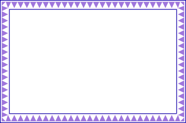 Purple and White Triangle Frame Clipart - Elegant Borders and Frames