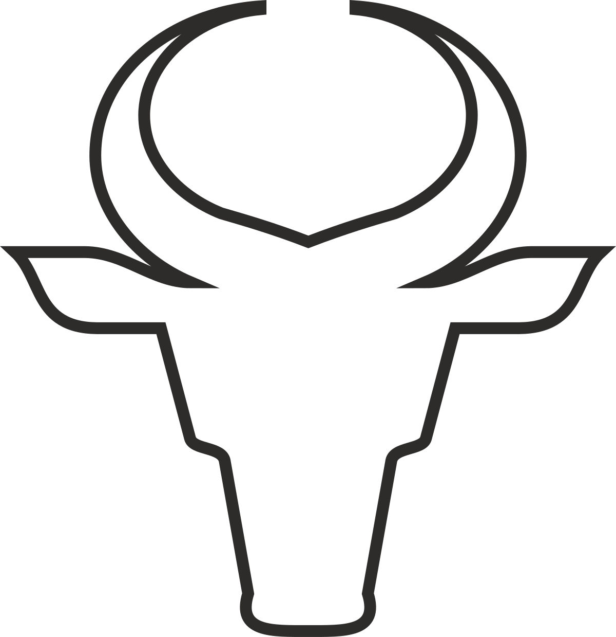 Bull Head with Horns Clipart: Stunning and Detailed SVG Art