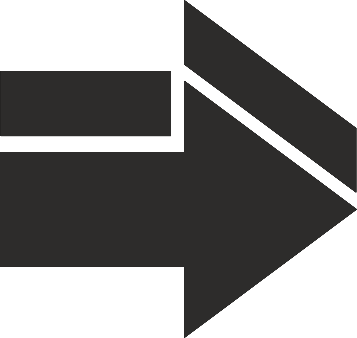 Arrow Pointing Up to the Right - Dynamic Clipart for Your Projects