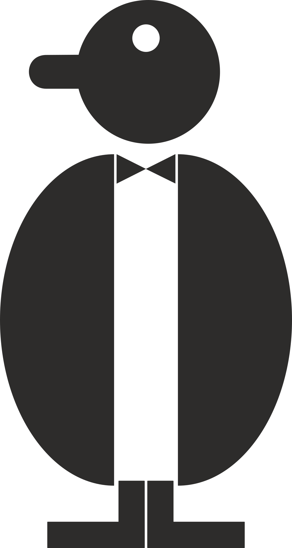 a black and white silhouette of a man in a suit clip art png transparent Silhouette of a Suit Man - Elegant Black and White Clipart