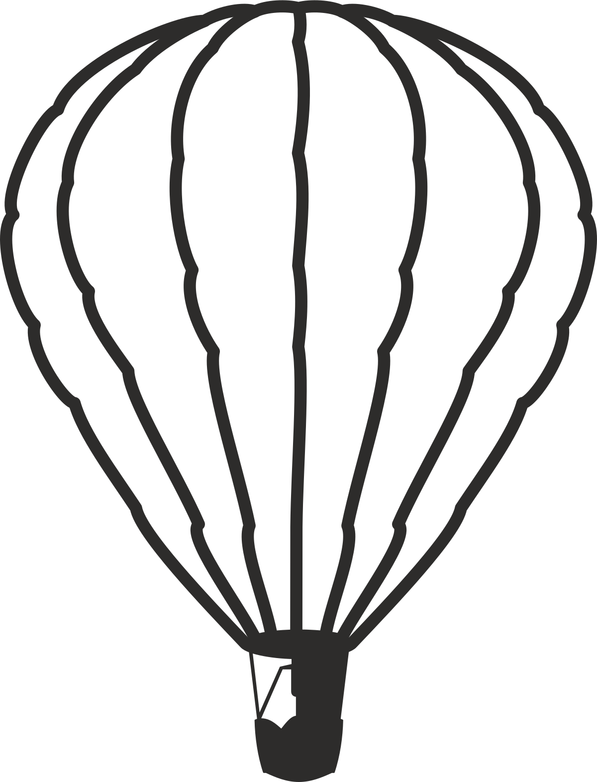 Hot Air Balloon Clipart - Vibrant and Colorful Designs for Every Project
