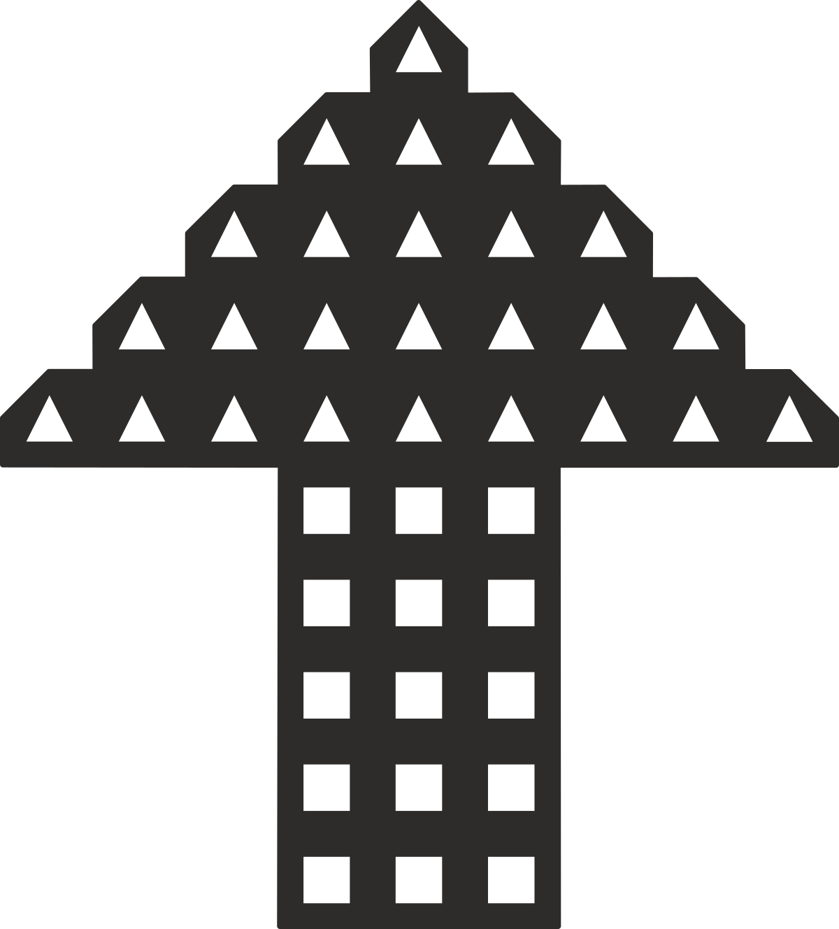 a black and white image of a house clip art png transparent House Clipart: Elegant Black and White Home Illustration