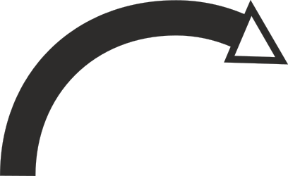 Curved Lines Clipart - Elegant Black and White Design