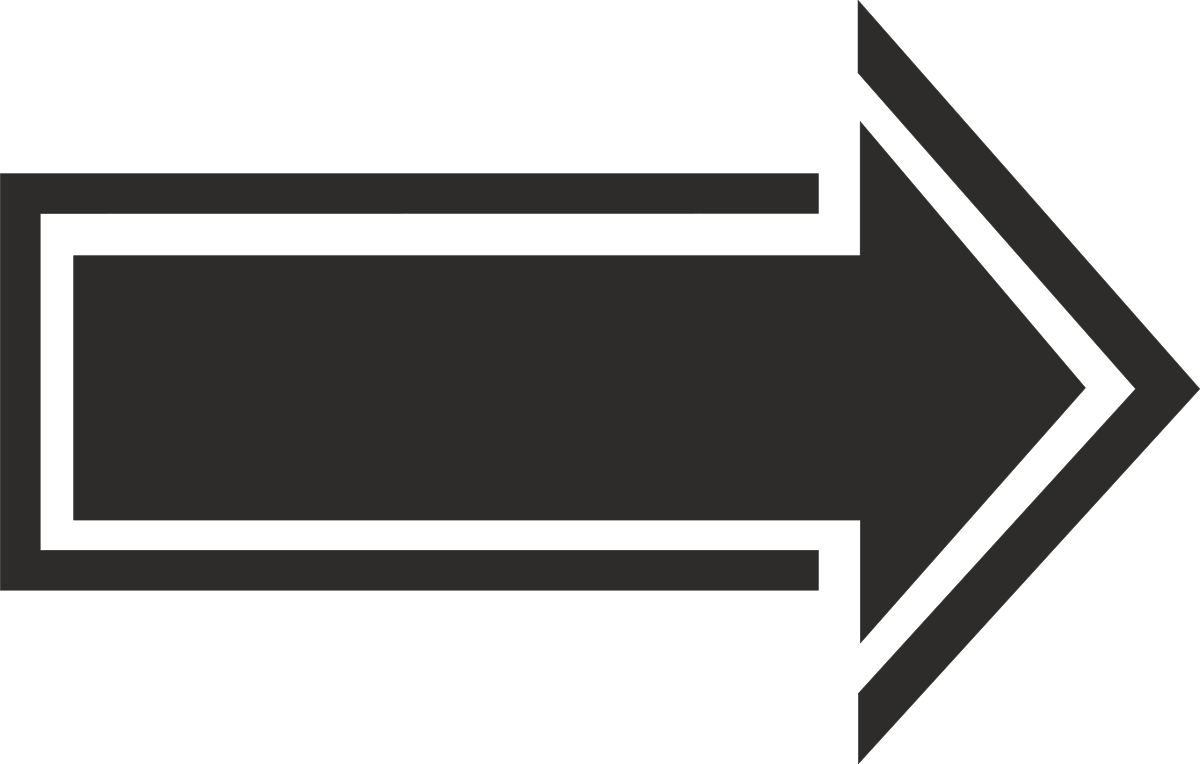 Black Arrow Clipart: Directional Left Pointing Design