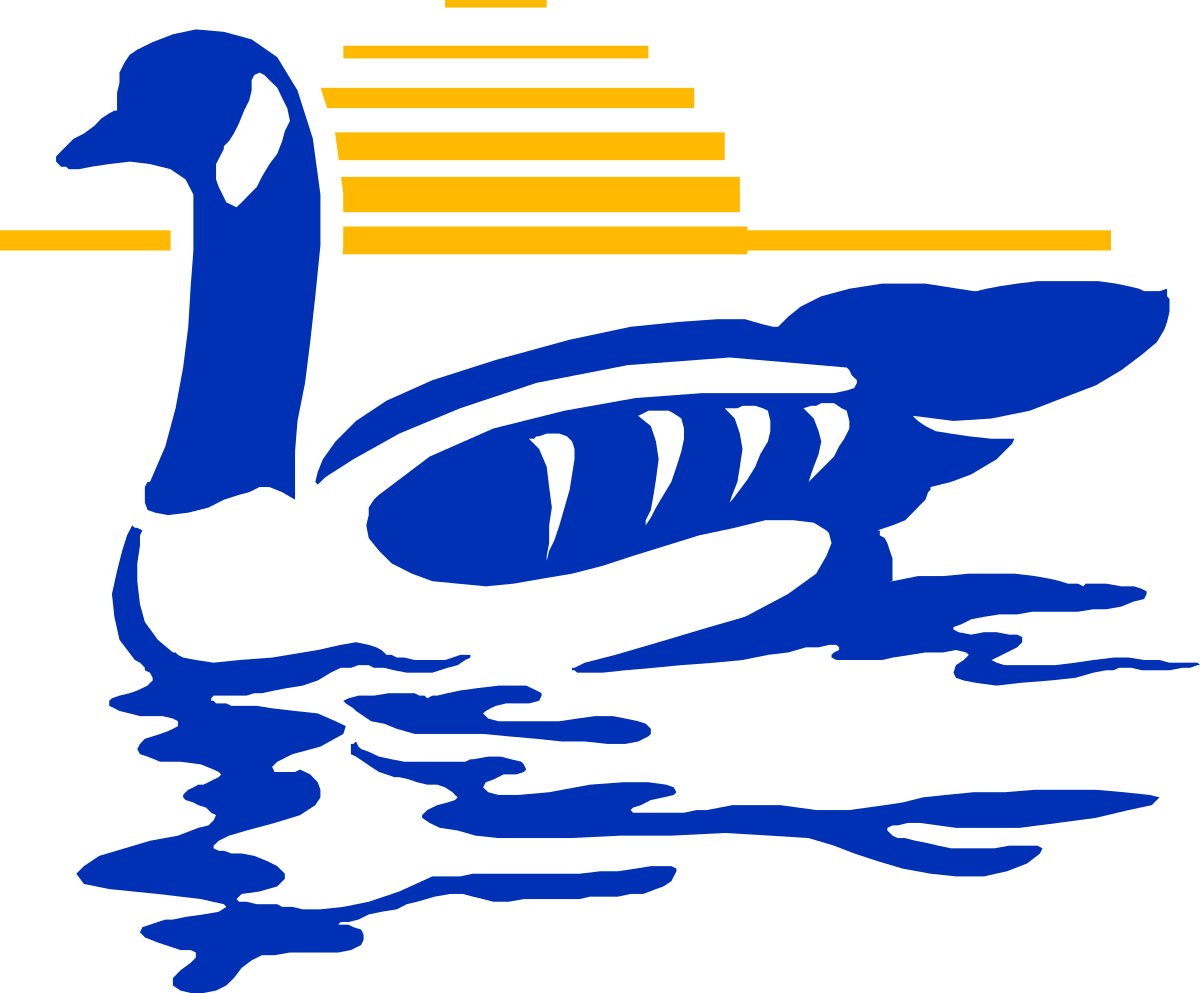 a duck swimming in the water clip art png transparent Duck Swimming in Water Clipart - Fun and Playful SVG Illustration