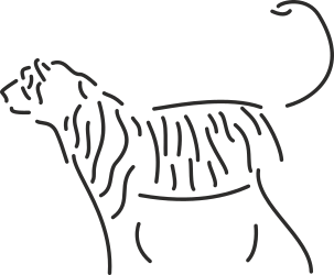 Black and White Dog Clipart Drawing - Perfect for Creative Projects