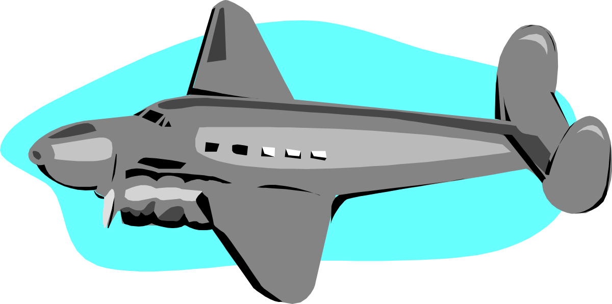 a cartoon airplane with a blue background clip art png transparent Cartoon Airplane on Blue Background Clipart for Creative Projects