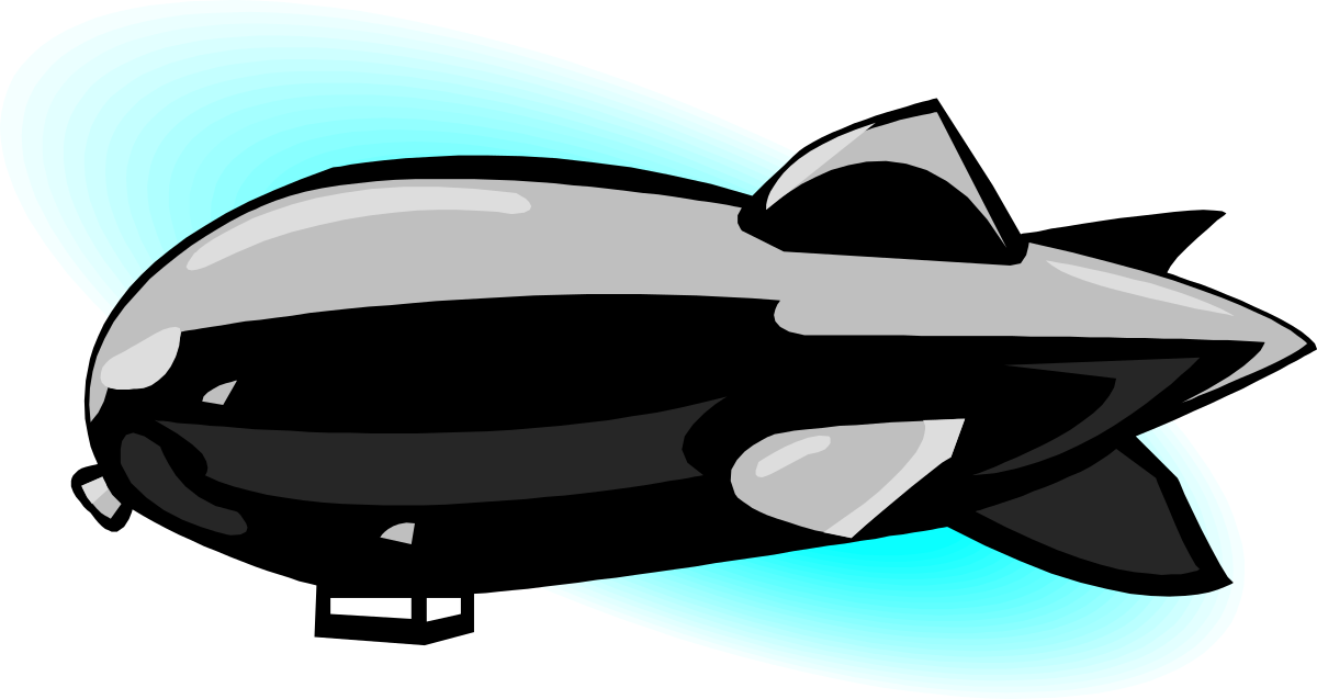 Cartoon Whale Clipart with Blue Light - Perfect for Creative Projects