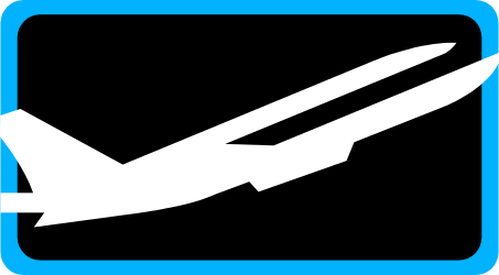 Blue Square Icon with Up Arrow - Perfect for User Interface Design