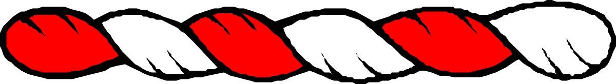 Borders & Bars: Family Tree with Shield Crest and Red-White Brush Stroke Clipart