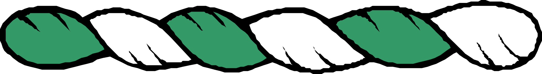 BORDERS and BARS - Family Tree Shields & Nigeria Flag Clipart