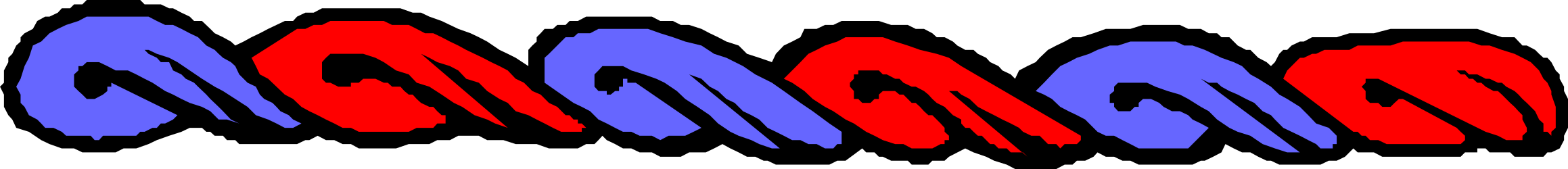 Borders and Bars Clipart: Red, White, and Blue Wave Pattern Family Tree Shields