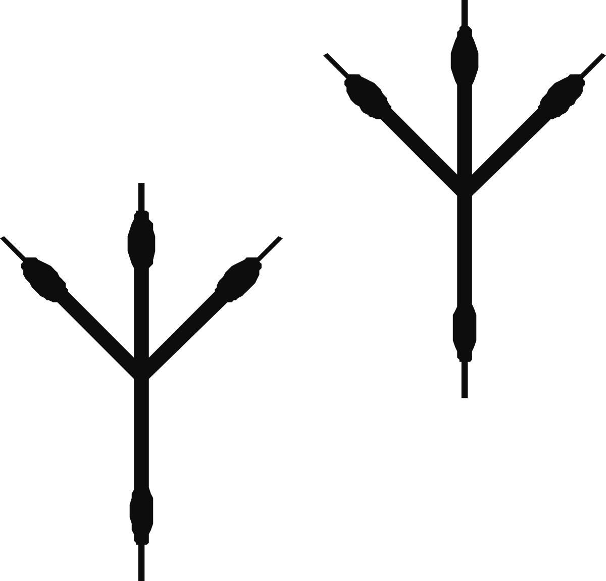 three trees silhouettes clip art png transparent Three Trees Silhouettes Clipart - Nature's Tranquil Shades
