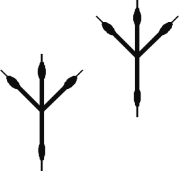 Three Trees Silhouettes Clipart - Nature's Tranquil Shades
