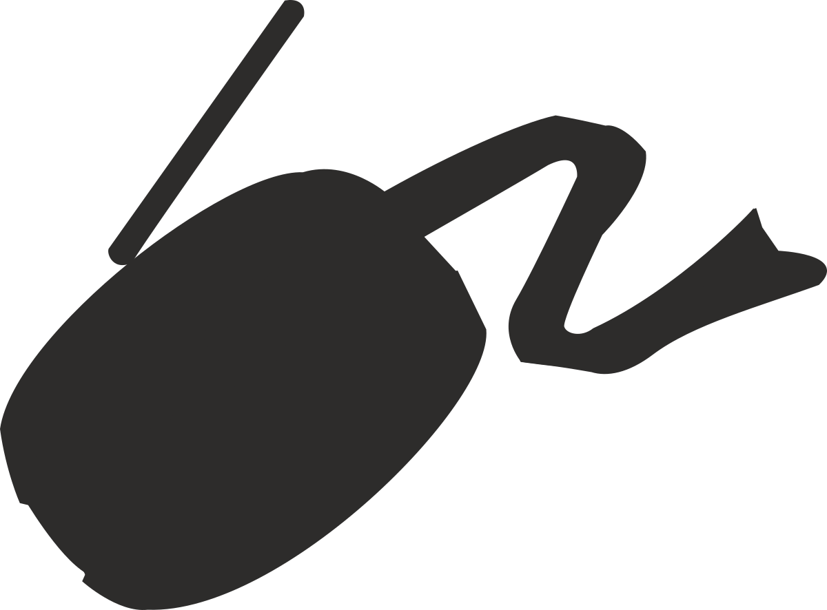 a black and white silhouette of a bug clip art png transparent Black and White Bug Silhouette Clipart for Creative Projects