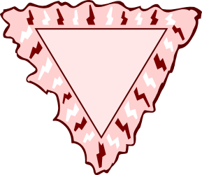 Triangle with Arrows Clipart - Versatile Borders and Miscellaneous Designs