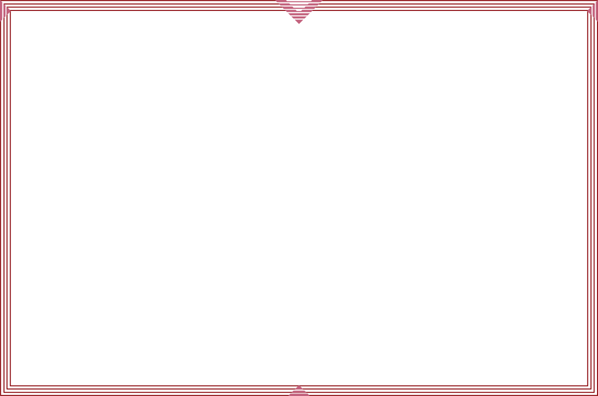a red frame with a black background clip art png transparent Red Frame with Black Background Clipart - Elegant Borders and Triangular Shapes