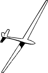 White Airplane Clipart on Black Background - Perfect for Travel Designs