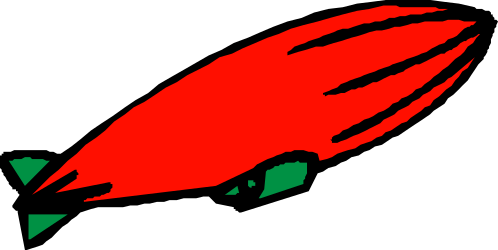Red Rocket with Green Arrows: Dynamic Clipart for Creative Projects