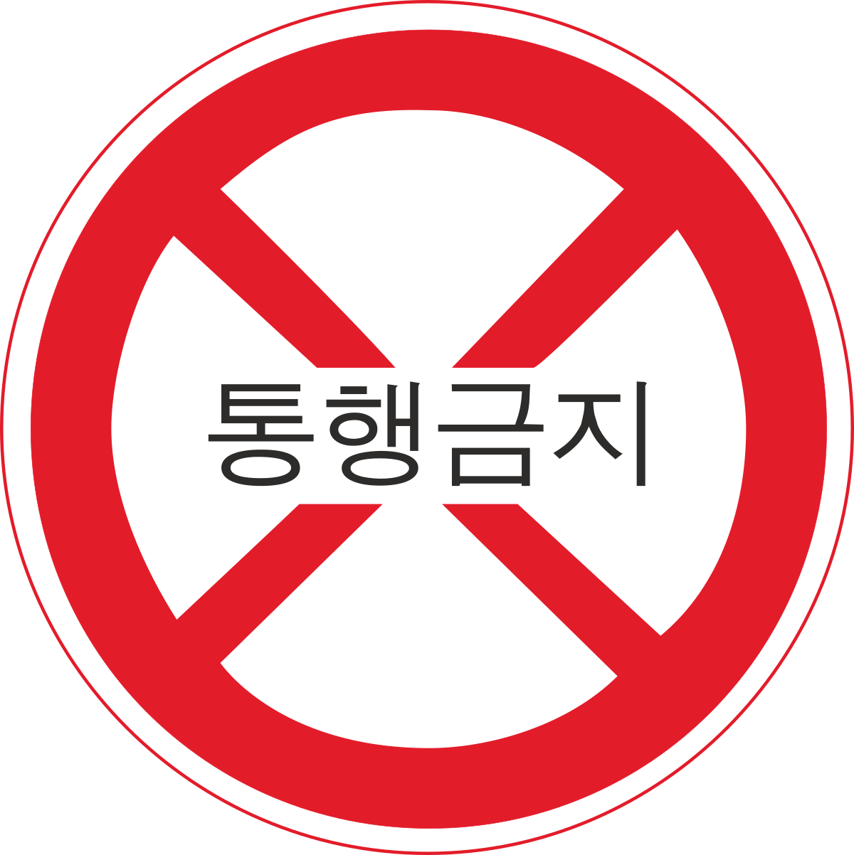 No Clipart Sign: Red and White Warning Symbol