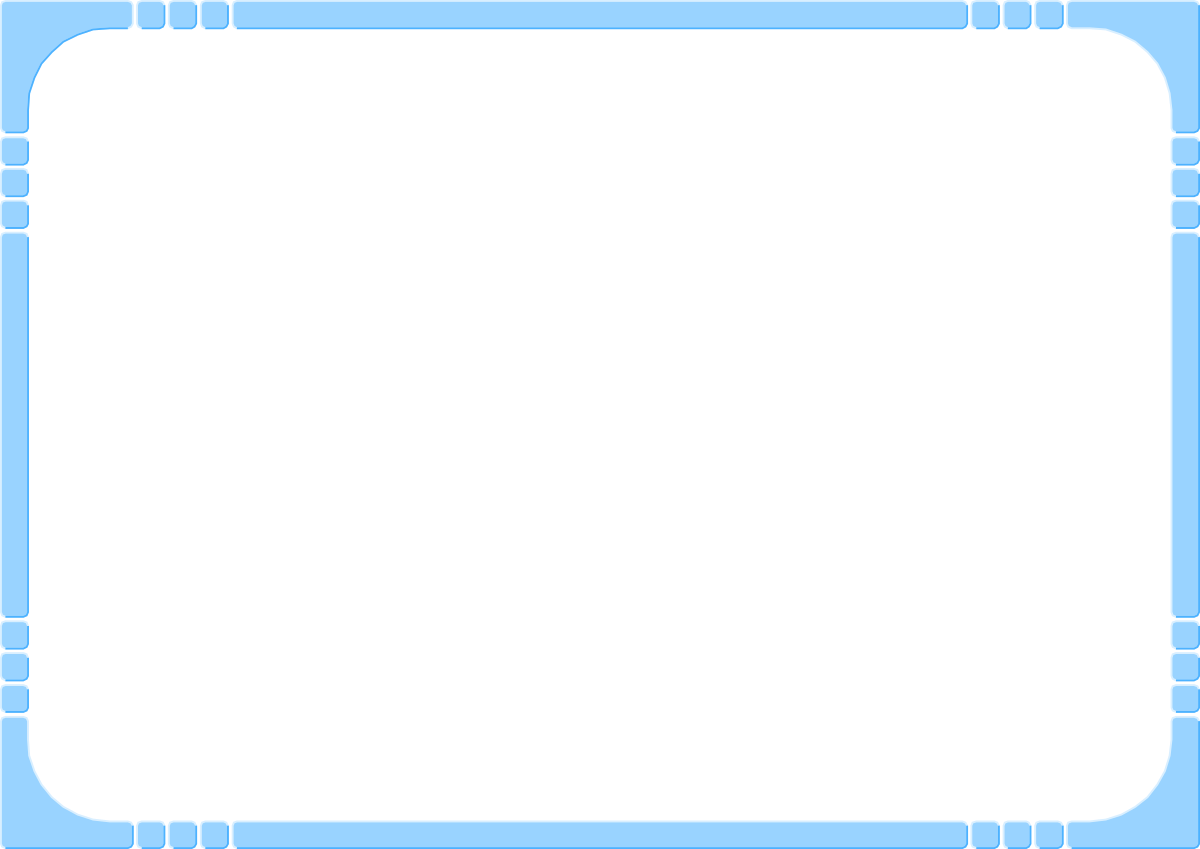 a square frame with a blue border clip art png transparent Blue Border Square Frame Clipart for Creative Designs