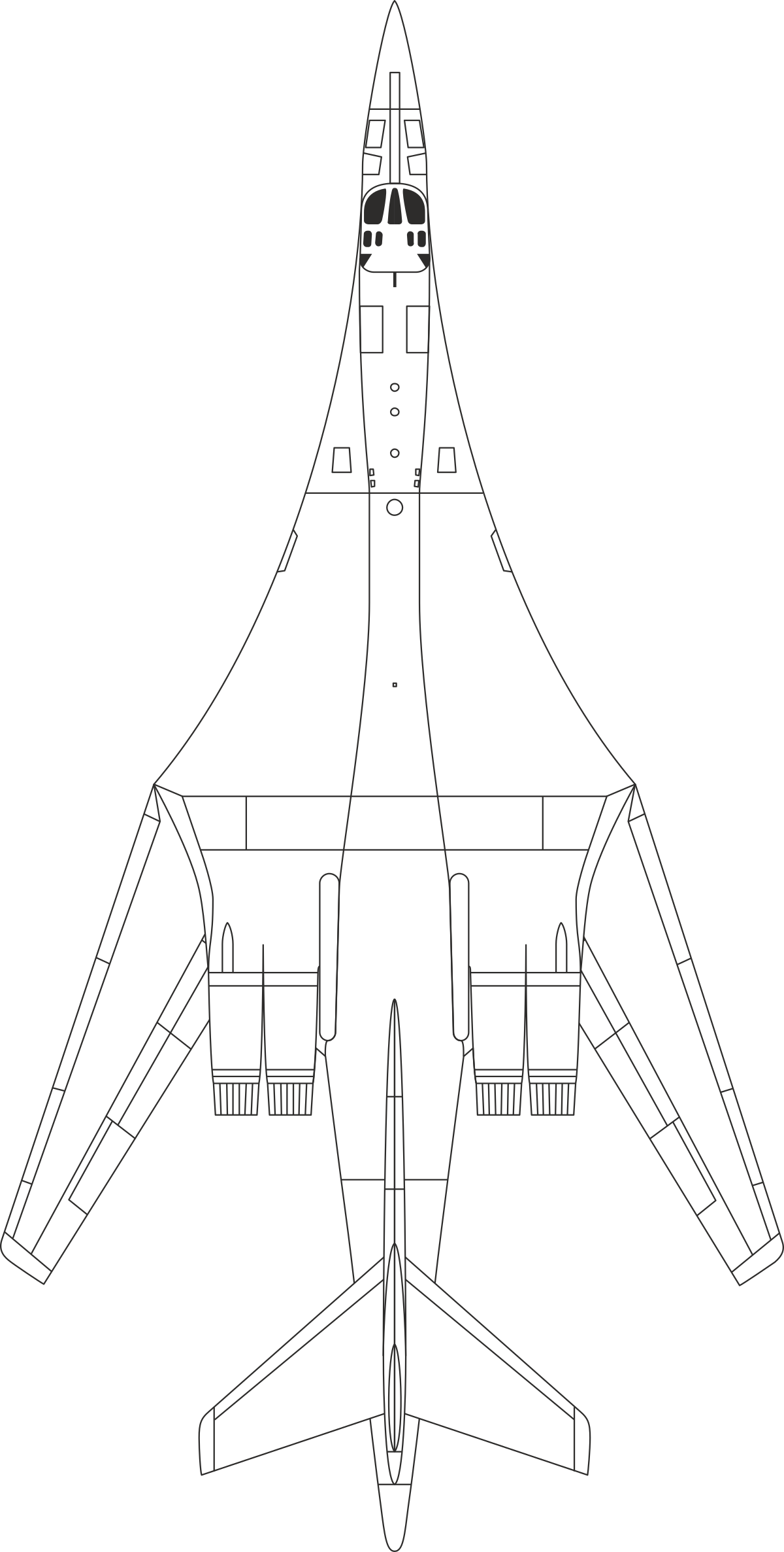 Jet Silhouette Against Black Background Clipart