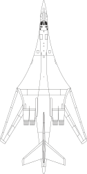 Jet Silhouette Against Black Background Clipart