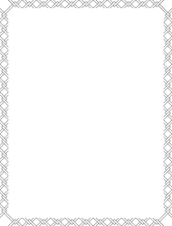 Borders and Frames Clipart - Black and White Twist Pattern Design
