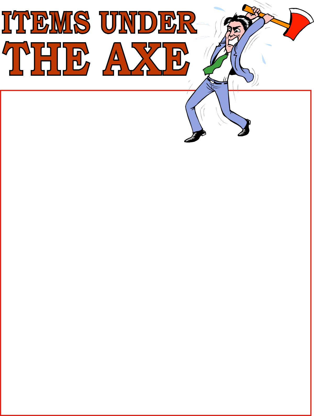 a man in a suit with an umbrella and a sign that says, ' i ' m under the axe clip art png transparent Businessman with Umbrella and 'I'm Under the Axe' Sign Clipart
