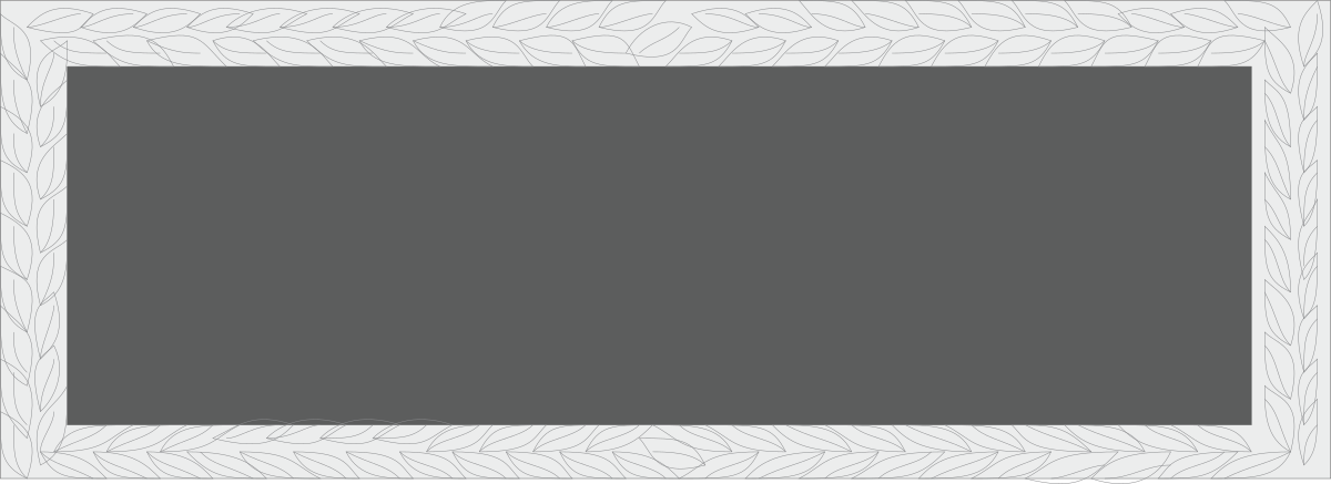 White Frame with Patterned Edges Clipart for Stunning Visuals
