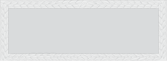 White Frame with Leaves - Elegant Clipart for Nature Inspired Designs