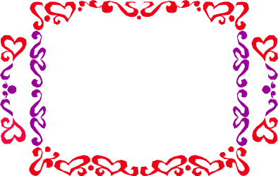 Heart Frame with Hearts: Perfect Holiday Clipart for Valentine's Day