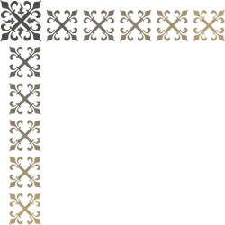 Elegant Borders and Corners Clipart - Gold and Silver Frames for Creative Designs