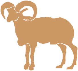 Brown Ram Clipart: Realistic and Playful Ram Illustrations