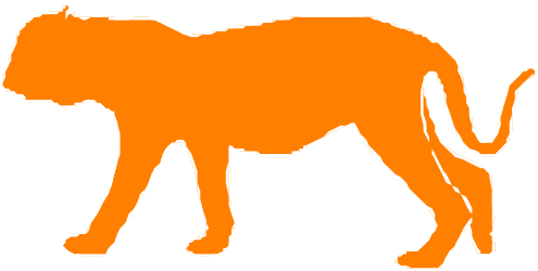 Lion Silhouette Clipart - Bold and Majestic Designs
