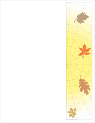 BORDERS Animals Clipart: Spider with Web Design for Creative Projects