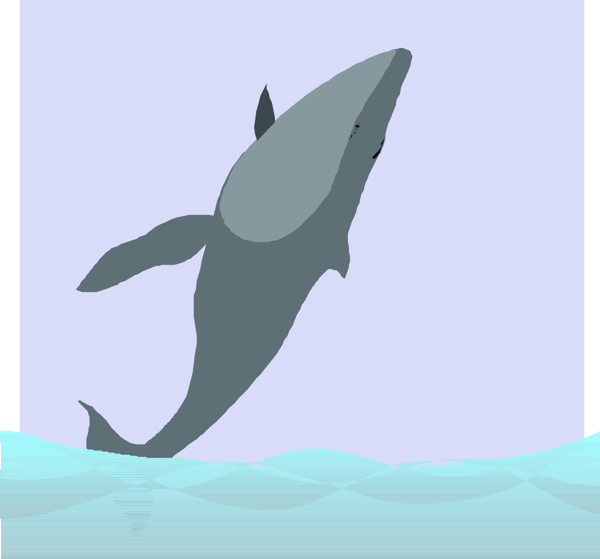 a dolphin jumping out of the water clip art png transparent Dolphin Jumping Out of Water Clipart: Vibrant Marine Life Illustration