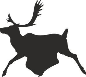 Deer Silhouette Clipart: Elegant Wildlife Design for Your Projects