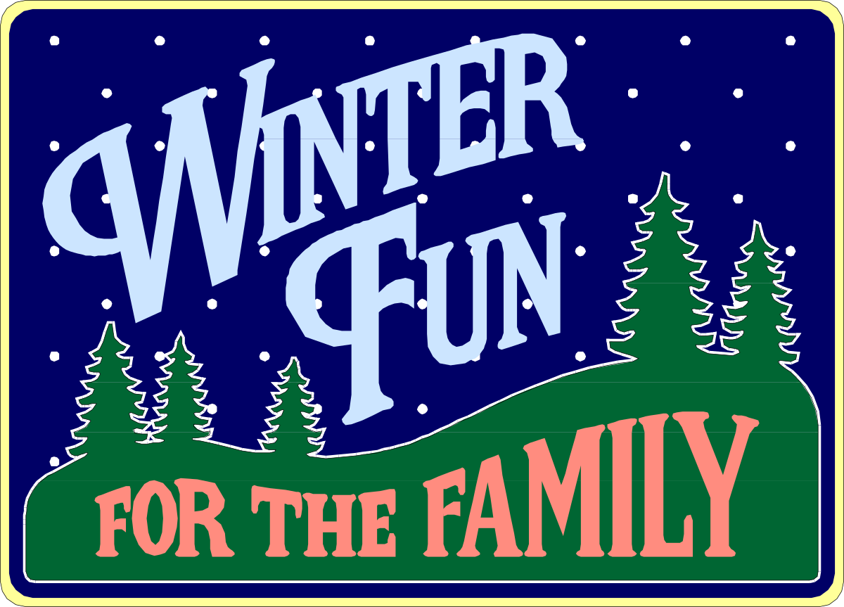 Winter Fun Activities for Families Clipart