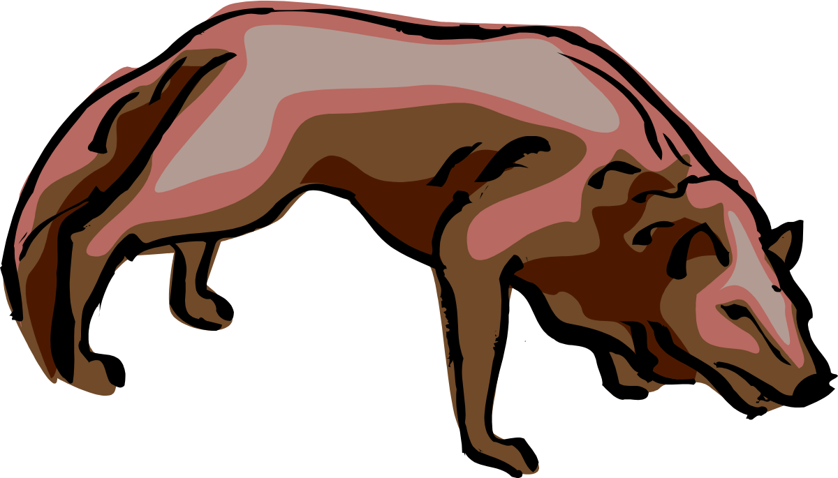 a dog with a pink nose and brown ears clip art png transparent Dog Clipart with Pink Nose and Brown Ears - Adorable Pet Illustration