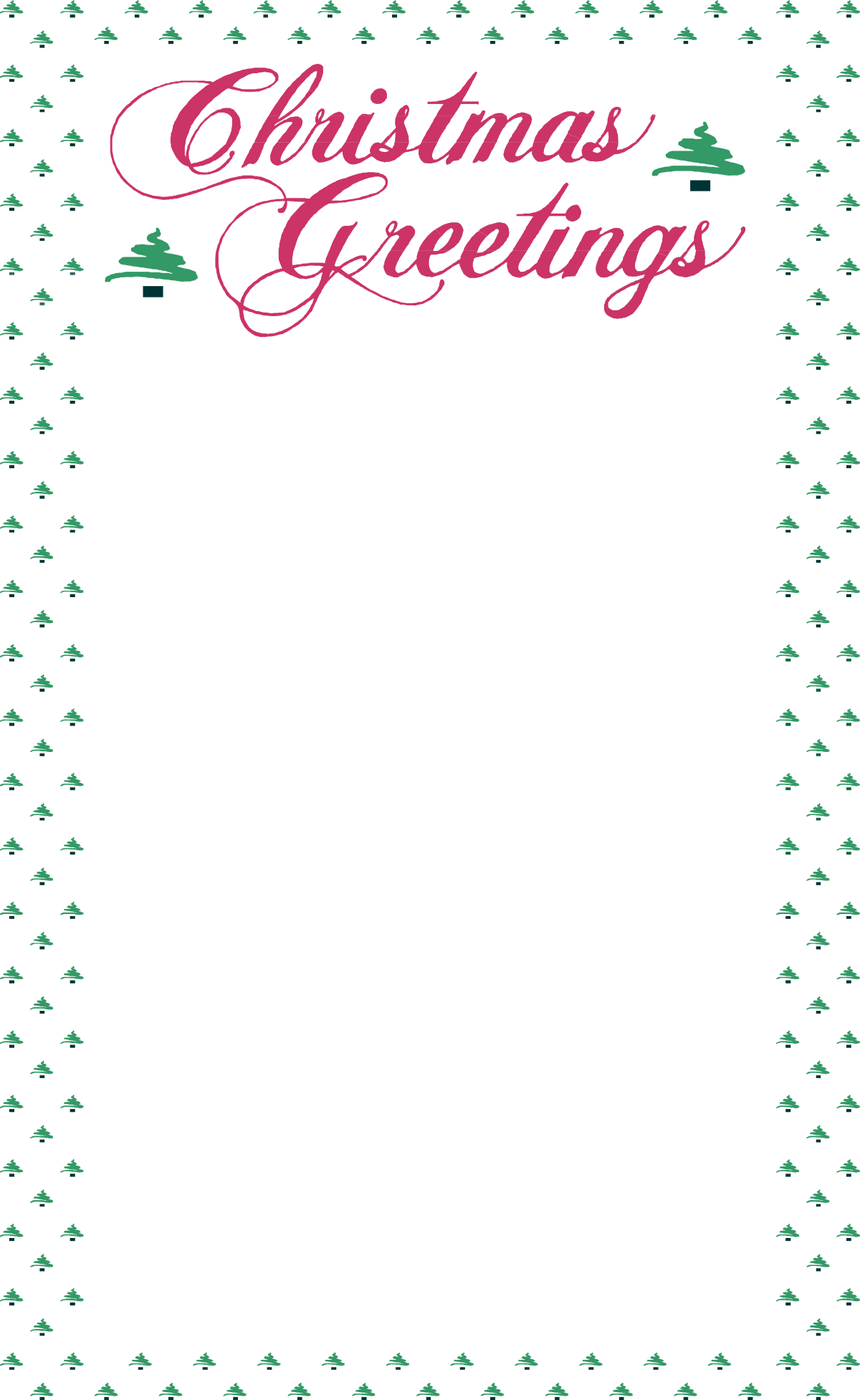 christmas greetings - free printable christmas cards clip art png transparent Christmas Greetings Clipart - Free Printable Holiday Cards for Festive Borders