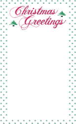 Christmas Greetings Clipart - Free Printable Holiday Cards for Festive Borders
