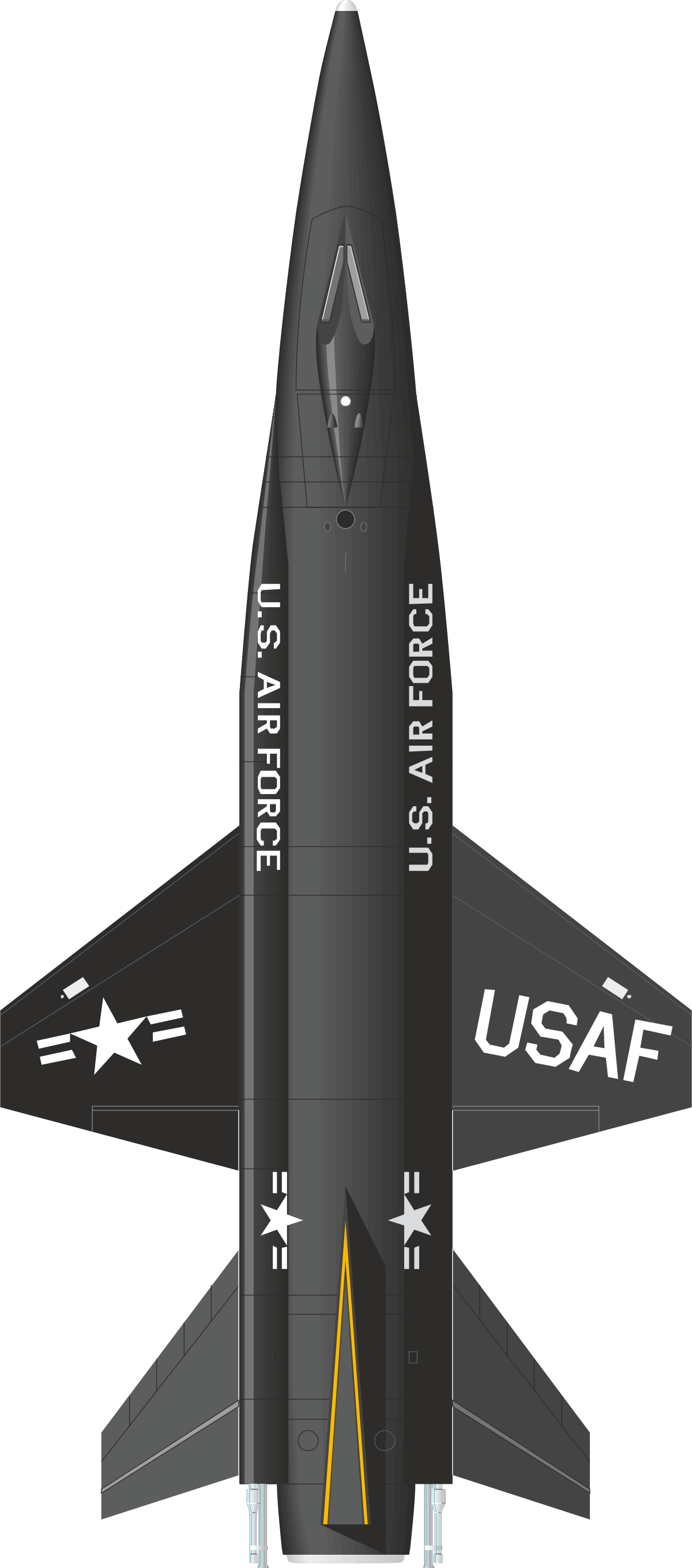 a jet with the words us air force on it clip art png transparent US Air Force Jet Clipart - Detailed Military Aircraft Illustration
