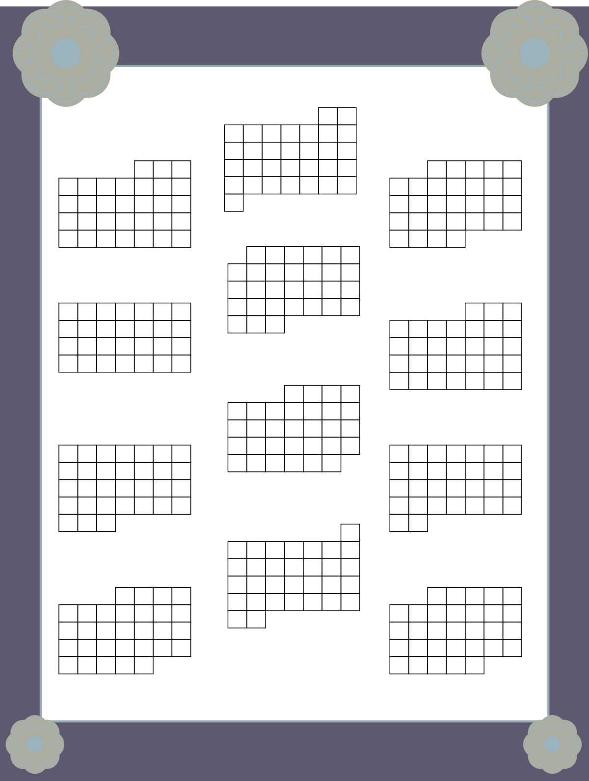 Blank Sheet Clipart with Creative Text Options