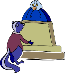 Cartoon Cat Sitting on Couch - Fun Clipart for Your Projects