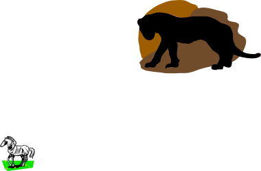 Bear Standing in Dark Forest Clipart for Creative Projects