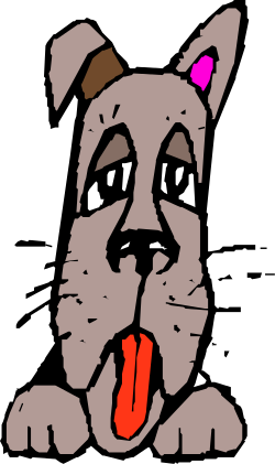 Dog with Red Tie Clipart: Playful Canine Graphics for Your Projects